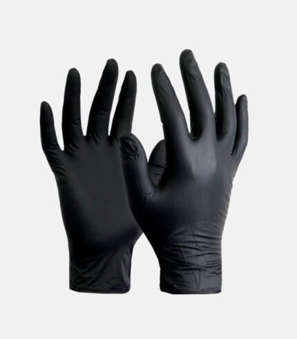 Guantes de Nitrilo color negro